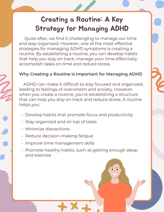 Creating a Routine: A Key Strategy for Managing ADHD