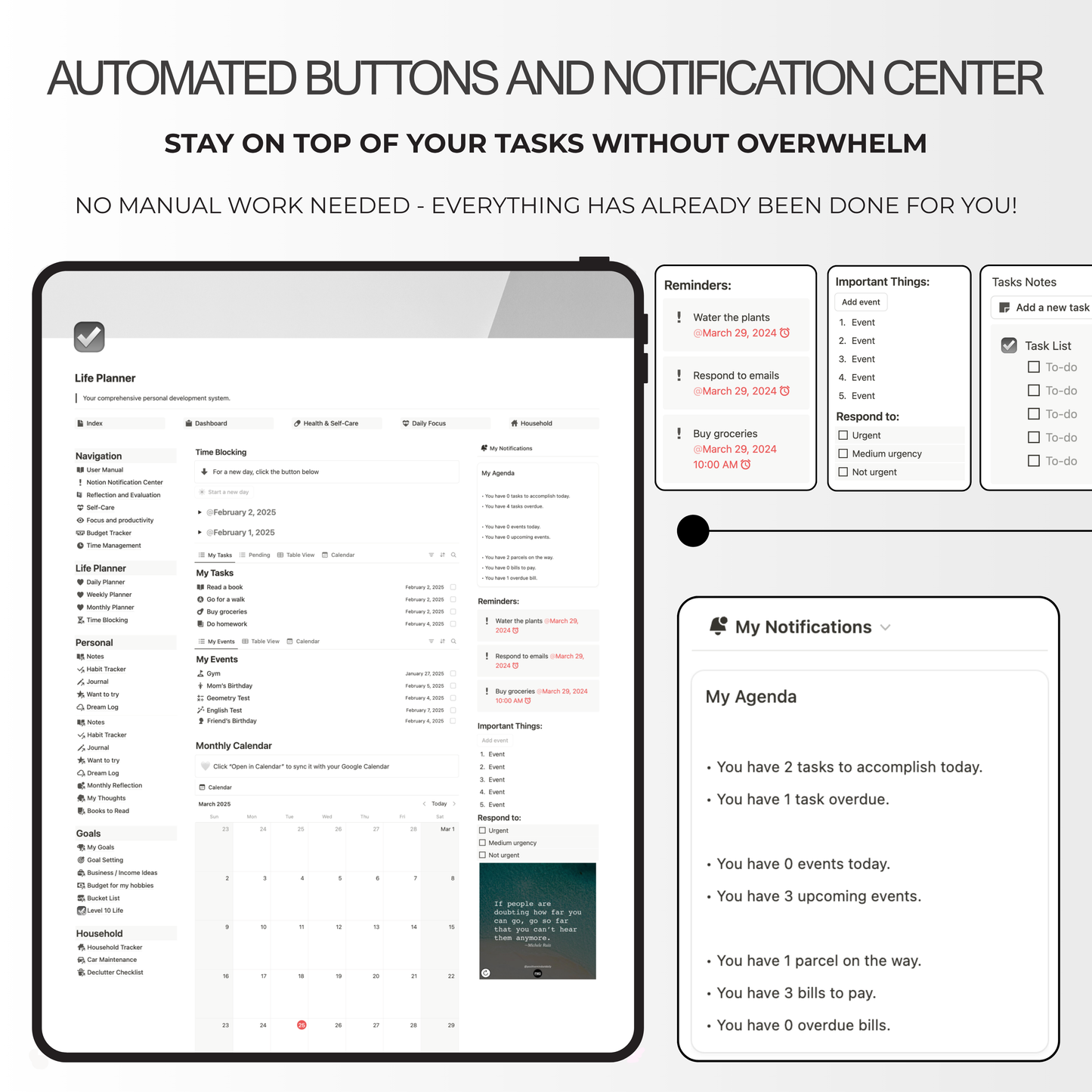 automated notion template