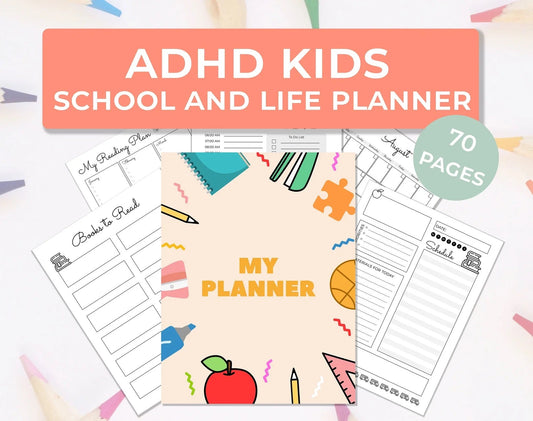 ADHD planner for Kids from UsefulPlanner