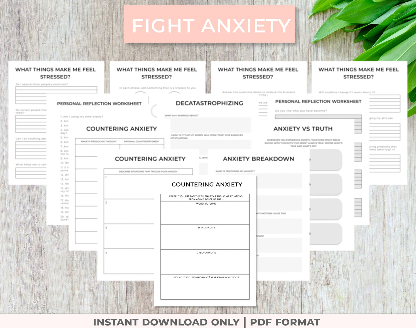 pages to help you fight anxiety