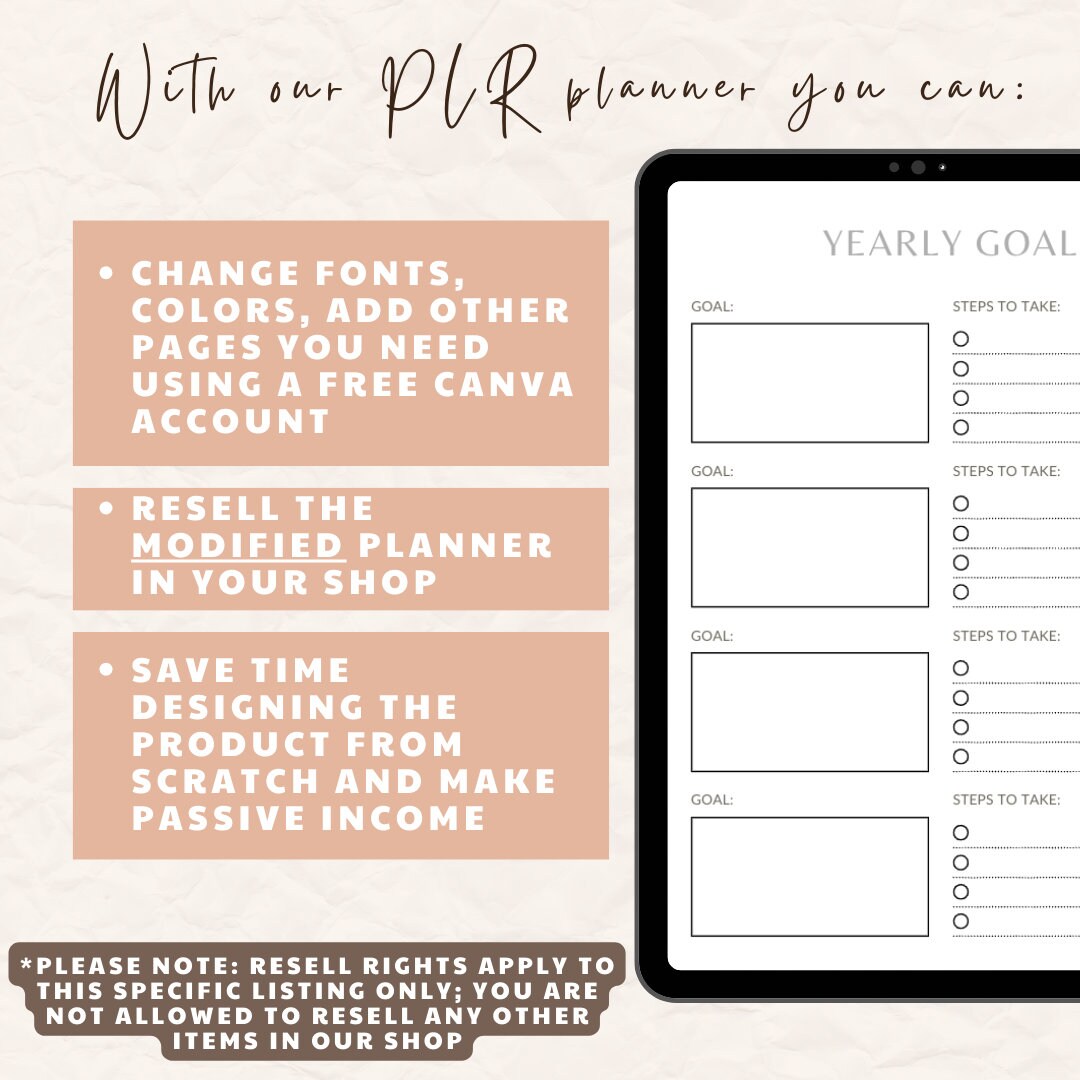 Canva editable pre-made ADHD planner