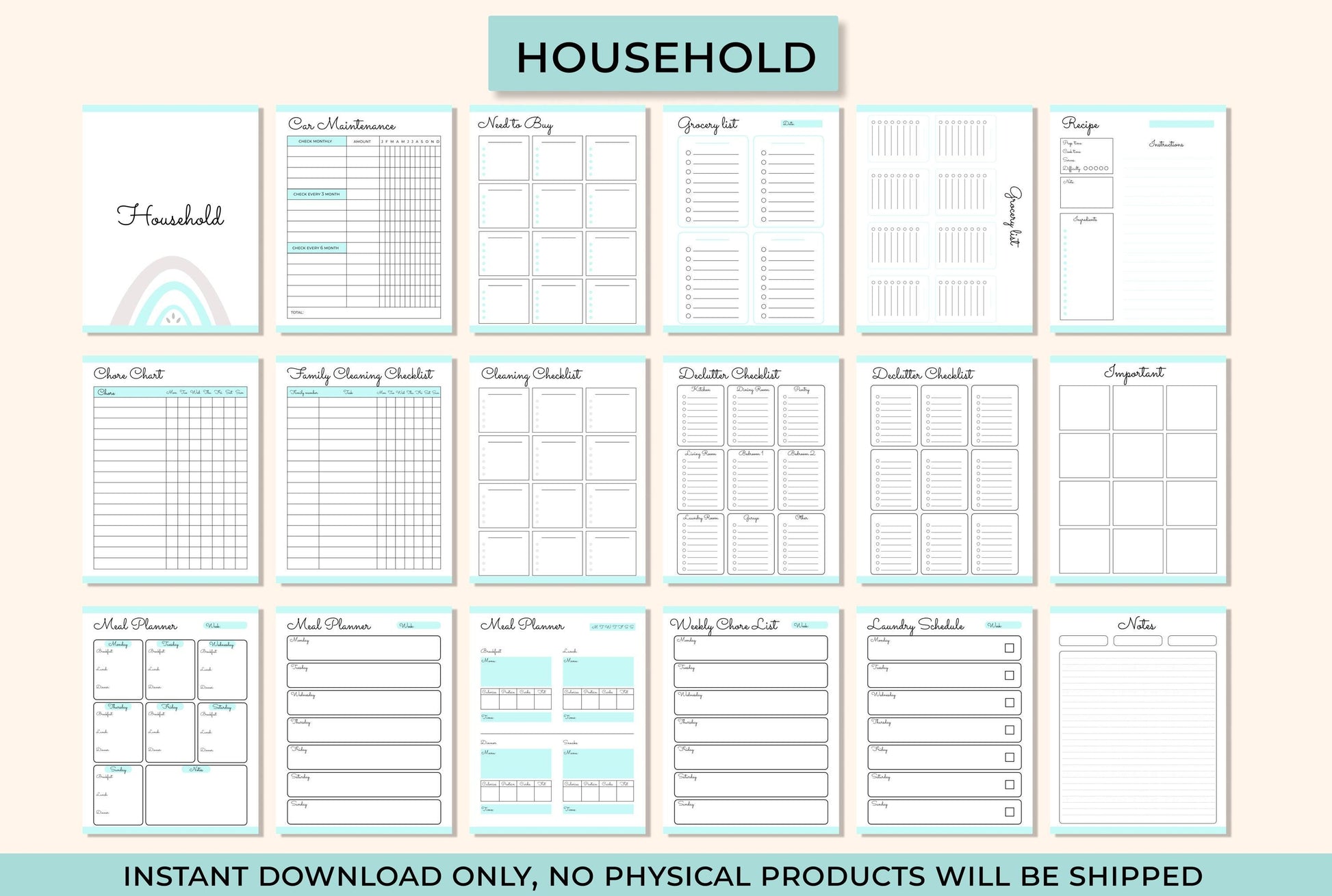 household planner